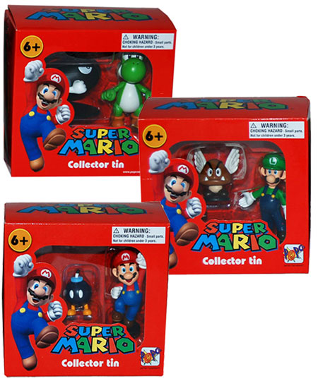 Vinyl Toys Nintendo Super Mario Mini Figures - Full