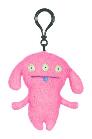 UglyDoll 4`` Plush Toy Keychain Peaco