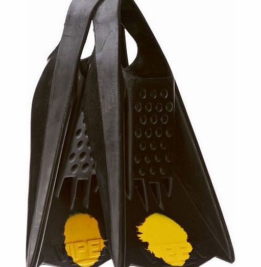 Viper MS Hard Swim Fins - Black/Yellow