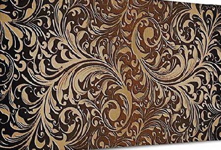 Virano Impact 10004, Gold, Gallery Coloured Printed Framed Image ArtWork Painting Pictures Modern Canvas Wall Picture. Size 20 x 34 - 51 x 86 cm.