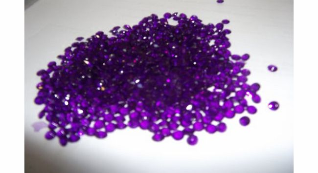 VIRGO 5000 4.5 mm Purple Diamond Scatter Crystals Wedding Table Decoration By Virgo