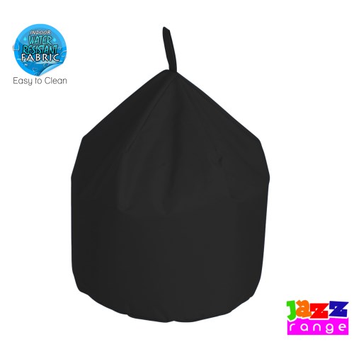 Bonkers Jazz Large Chino Bean Bag In Black