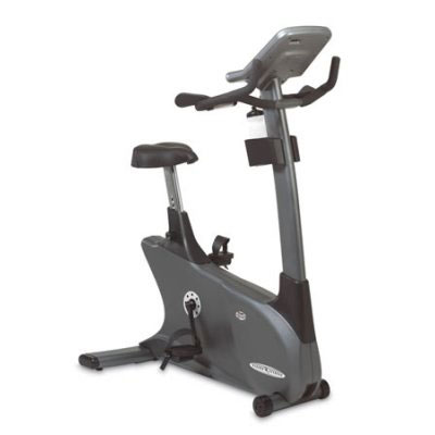 Vision Fitness E3700HRT Programmable Upright Cycle.