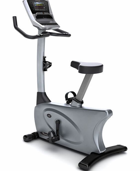 Vision Fitness U20 Upright Cycle with ELEGANT Console