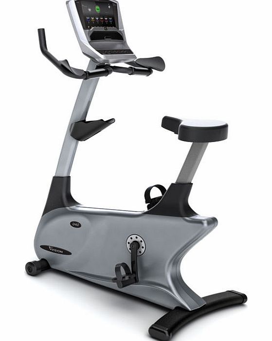 Vision Fitness U40 Upright Cycle with TOUCH Console
