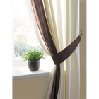 Lined Pleated Curtains (with tie-backs)