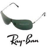 RAY BAN Shield 3211 Sunglasses - Dark Silver