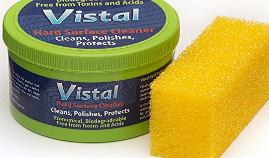 Vistal Natural Concentrated Multi-Purpose Cleaner / Restorer 800g for Shower Doors, Cookers, Ceramic Hobs, Stainless Steel, Boats, Caravans and much more.