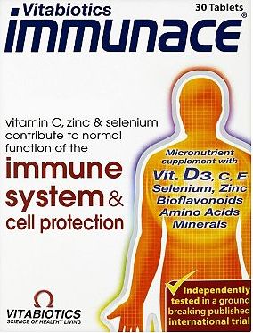 Vitabiotics, 2041[^]10063421 Immunace 30 Tablets 10063421