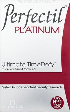 Vitabiotics, 2041[^]10062380 Perfectil Platinum Skin Radiance 60 Tablets