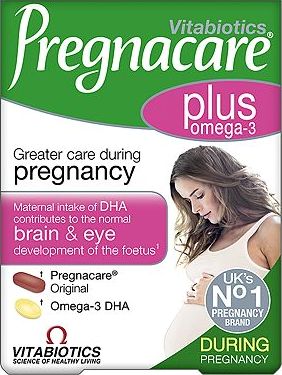 Vitabiotics, 2041[^]10061256 Pregnacare Plus Omega-3 Dual Pack -