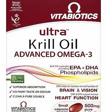 Vitabiotics Ultra Krill Oil 10161600