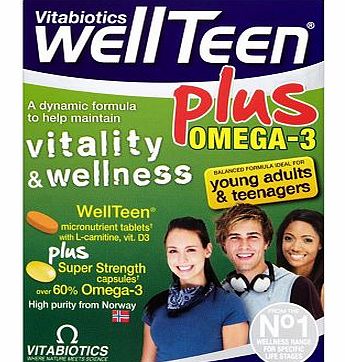 WellTeen Plus Omega-3 Dual Pack 56