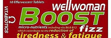 Vitabiotics Wellwoman Boost Fizz 10 Effervescent