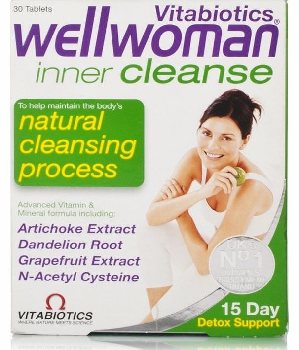 Vitabiotics Wellwoman Inner Cleanse Tablets