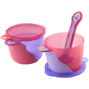 Vital Baby Snack Pots and Spoon