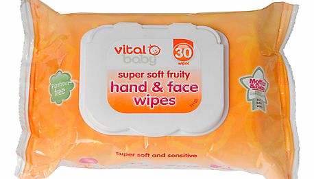 Vital Baby Super Soft Fruity Hand and Face