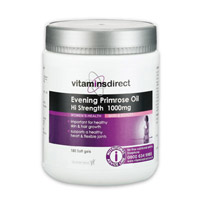 Vitamins Direct Evening Primrose Oil 1000mg