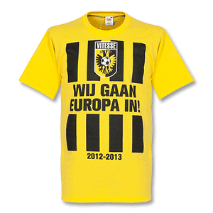 12-13 Vitesse Europe T-Shirt - Yellow