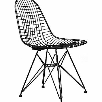 Vitra Eames DKR Side Chair, Black