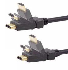 Vivanco 3M HDMI to HDMI swivel head cable edp26929