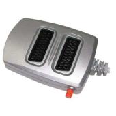 vivanco SBX 2.1 D 2 Way AV Scart Switch Box