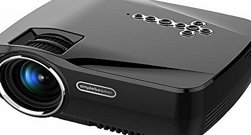 Vivibright Android WiFi Bluetooth Projector,Vivibright GP70UP Portable Mini LED Projector Support 1080P HD with HDMI/USB/AV/SD/VGA Multimedia Home Theater Cinema,Party and Video Games,Black