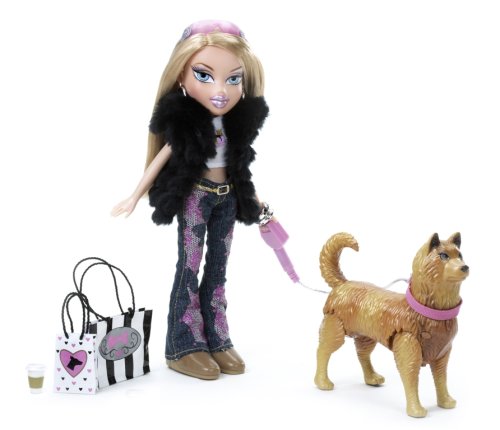 Vivid Imaginations Bratz Walking Doll with Dog Cloe