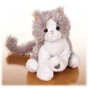 Vivid Imaginations Lil Kinz Grey and White Cat