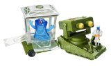 Vivid Imaginations Monsters vs Aliens Mini Figure Play Set Army Jeep and BOB Container