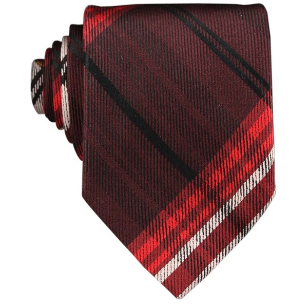 Vivienne Westwood Red Tartan Cravatta Tie by