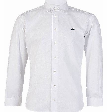 Vivienne Westwood White One Button Poplin Shirt