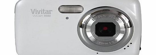 Vivitar X022 10MP Digital Camera in White (10 megapixel, 4x Zoom)