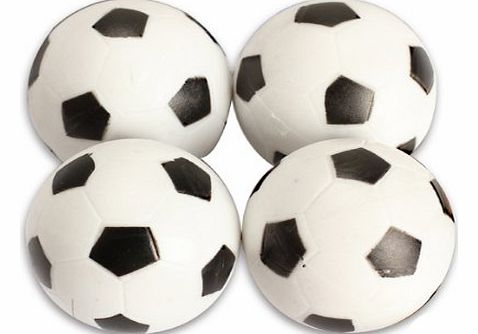 Vktech 4pcs 32mm Plastic Soccer Table Foosball Ball Football Fussball
