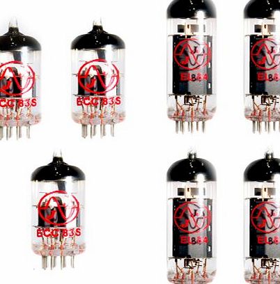 Voc Rock (JJ RE VALVE KIT) For PEAVEY CLASSIC 30 DELTA BLUES amplifiers that use FOUR EL84 AND THREE ECC83 aka 12AX7 Valves