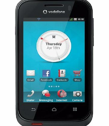 Vodafone 575 Mobile Phone on Vodafone Pay as you go / Pre-Pay / PAYG - Black