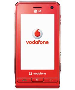Vodafone LG Viewty - Red