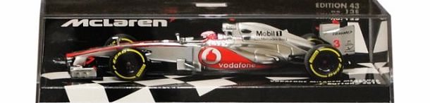 Vodafone McLaren Mercedes 1:43 Scale MP4-27 Jenson Button 2012