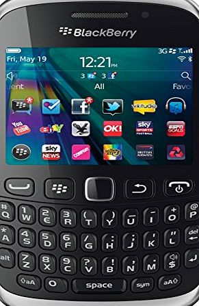 Nearly New Refurbished BlackBerry Curve 9320 Pay as you go Handset, Black