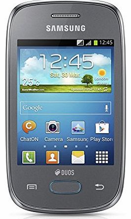 Nearly New Refurbished Samsung Pocket Neo Pay as you go Handset, Silver