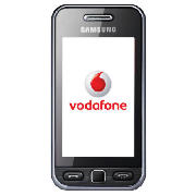 Vodafone Samsung Tocco Lite Mobile Phone Silver