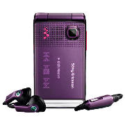 Sony Ericsson W380i Mobile Phone Purple