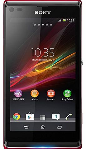 Sony Xperia L Pay As You Go Handset - Red