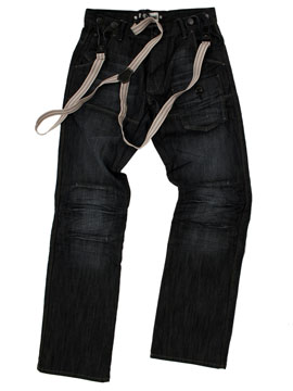 Grey/Black Yoshi Jeans