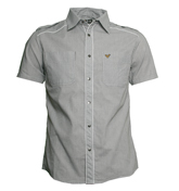 Phaser Grey / White Stripe Shirt