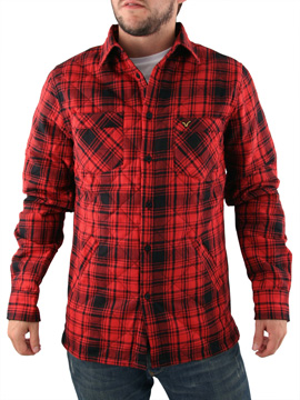 Red Oak Padded Check Shirt