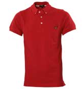 Red Pique Polo Shirt (New Joseph)