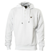 White Hooded Sweatshirt