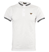 White Pique Polo Shirt (Redland)