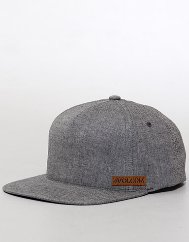 Adjustable Stone-Age Snapback cap - Grey